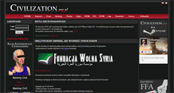 Desktop Screenshot of civilization.org.pl